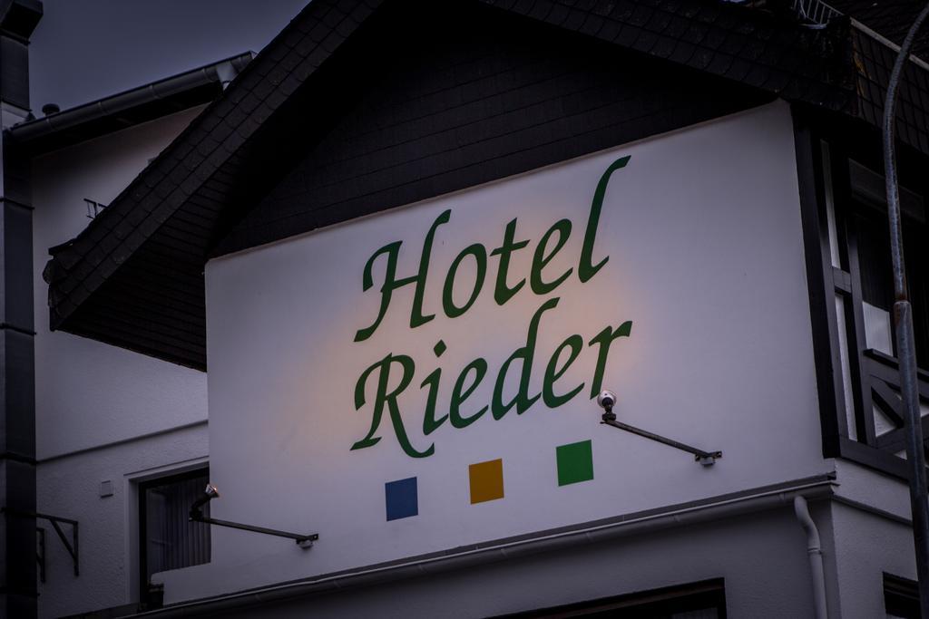 Hotel Rieder Wiesemscheid Exterior foto